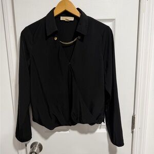 Michael Kors Blouse with Chain Detail